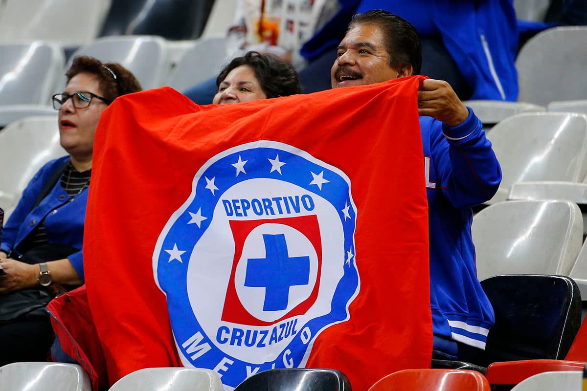 Ciudad de México, 1 de diciembre de 2018. , durante el partido de vuelta de los Cuartos de Final torneo Apertura 2018 de la Liga Bancomer MX, entre la Máquina Celeste del Cruz Azul y los Gallos Blancos de Querétaro, celebrado en el estadio Azteca. Foto: Imago7/Alejandra Suárez