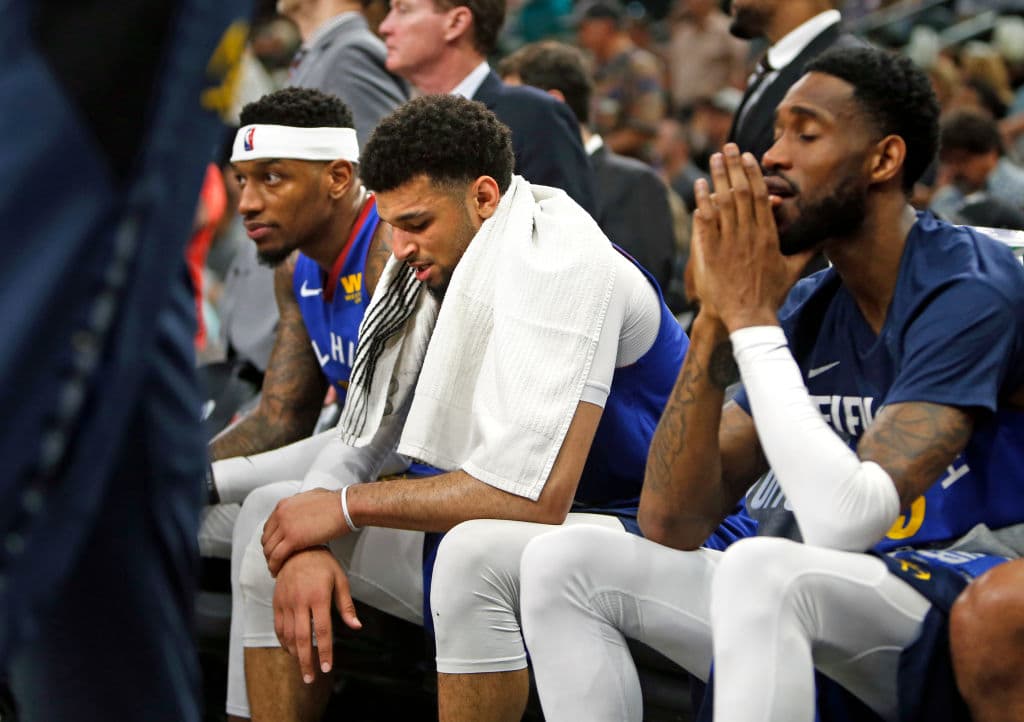 Los San Antonio Spurs forzaron al séptimo y decisivo juego de la serie de primera ronda de Playoffs ante los Denver Nuggets. Les compartimos las mejores imágenes.