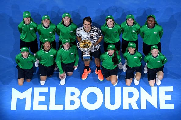 <b>5.</b> Es ya, y seguramente durante mucho tiempo, el primer hombre en la historia en ganar cinco o más títulos en tres diferentes grandes: Wimbledon, siete veces. Abierto de Australia: 5, US Open: 5.