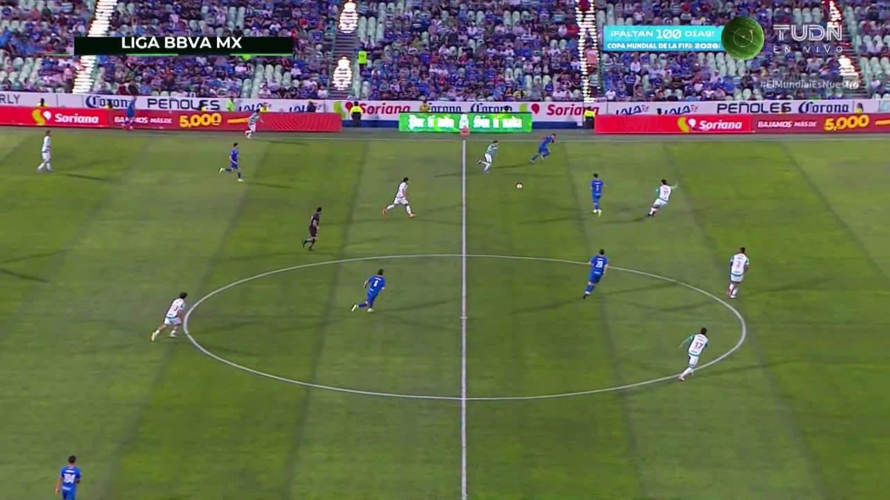 ¡Arranca el partido! Santos vs Cruz Azul, Jornada 9 de la Liga MX