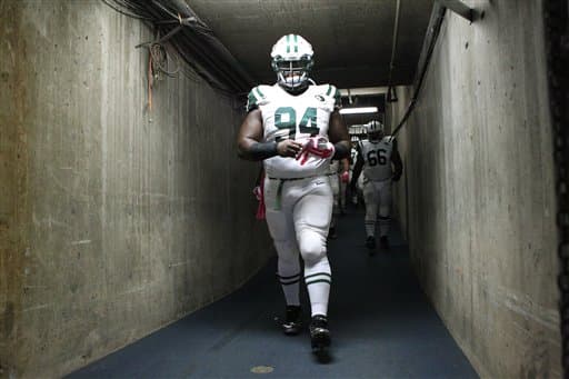 #4 Damon Harrison, NT, New York Jets: Es fácil pasar por alto a un frente defensivo que ofrece un par de espectaculares talentos en Sheldon Richardson y Muhammad Wilkerson, sin mencionar al novato Leonard Williams (AP-NFL).