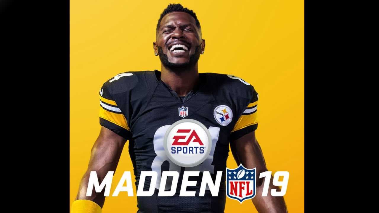 El WR Antonio Brown es la portada del Madden NFL 2019