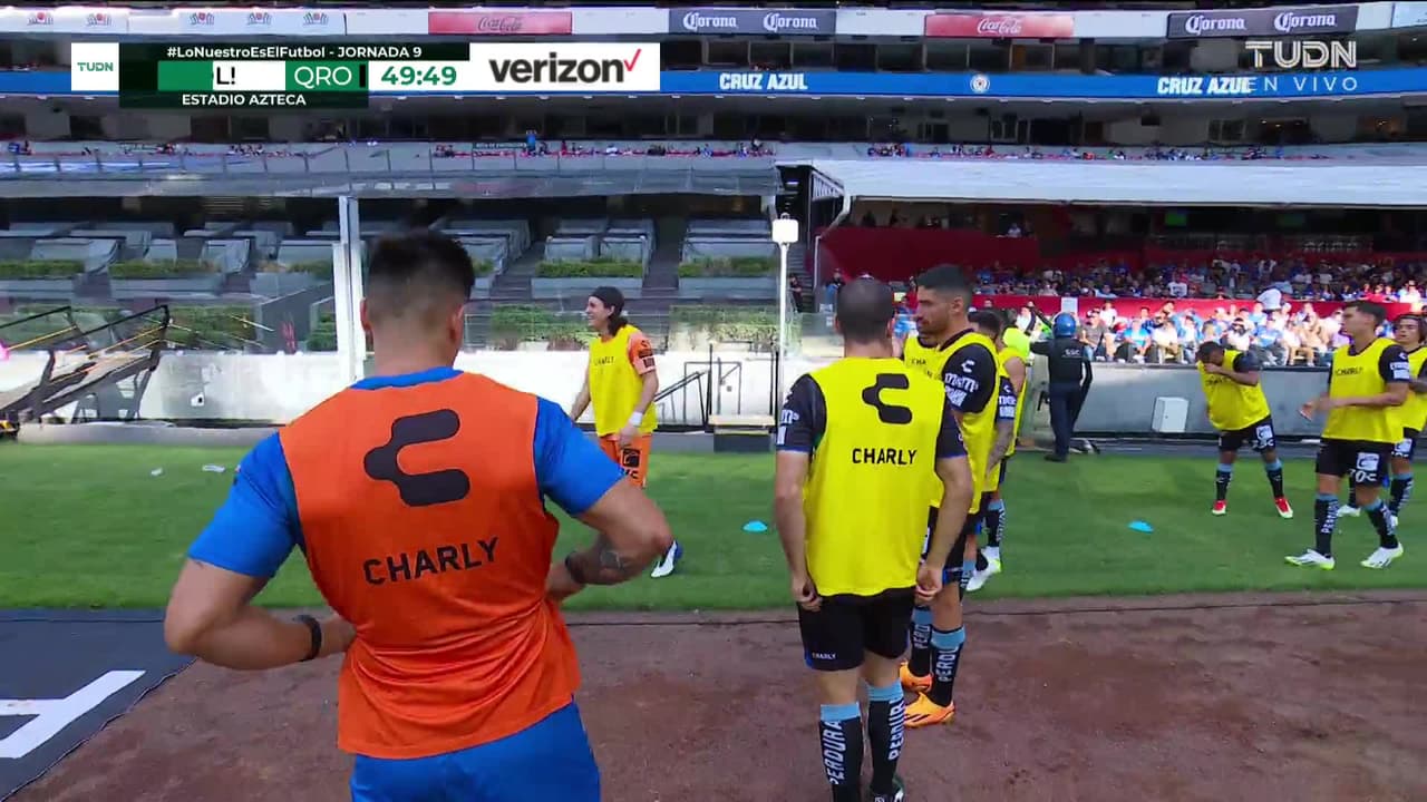 ¡GOL!  anota para Querétaro. Raúl Sandoval