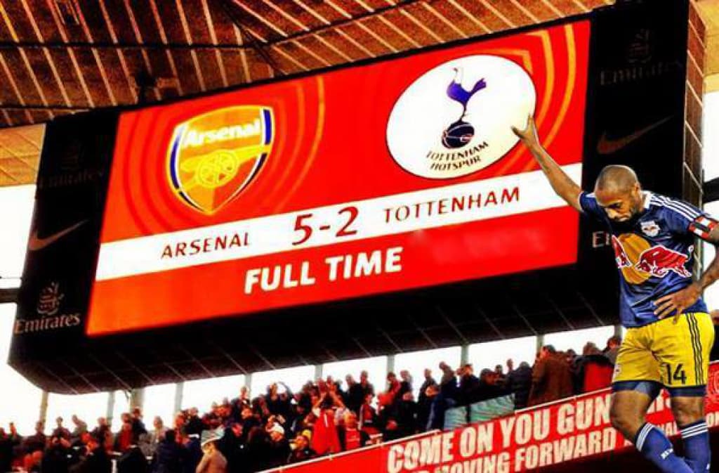 Los mejores memes del icónico festejo de Thierry Henry jugando con el New York Red Bulls.