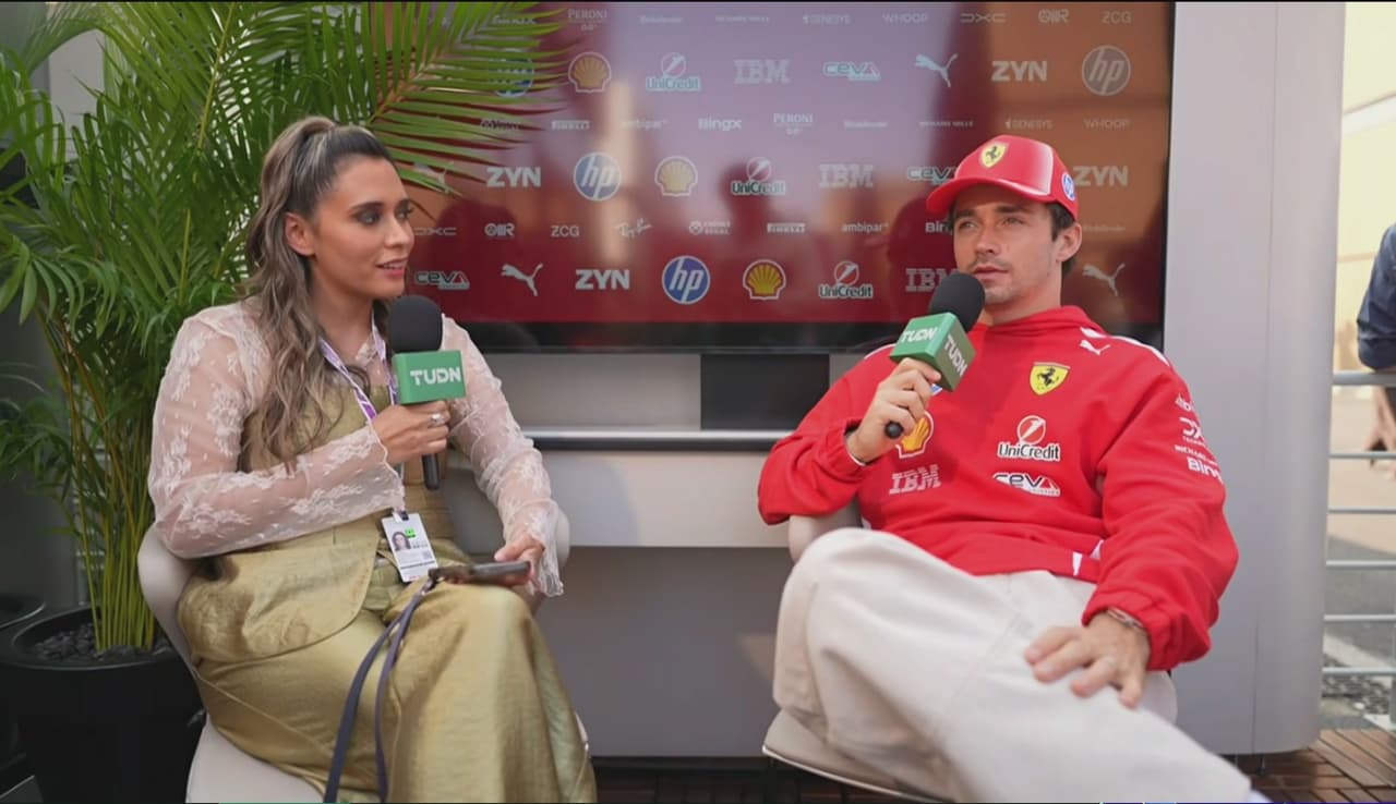 ¡Así sonaría el Gran Premio de México para Charles Leclerc!