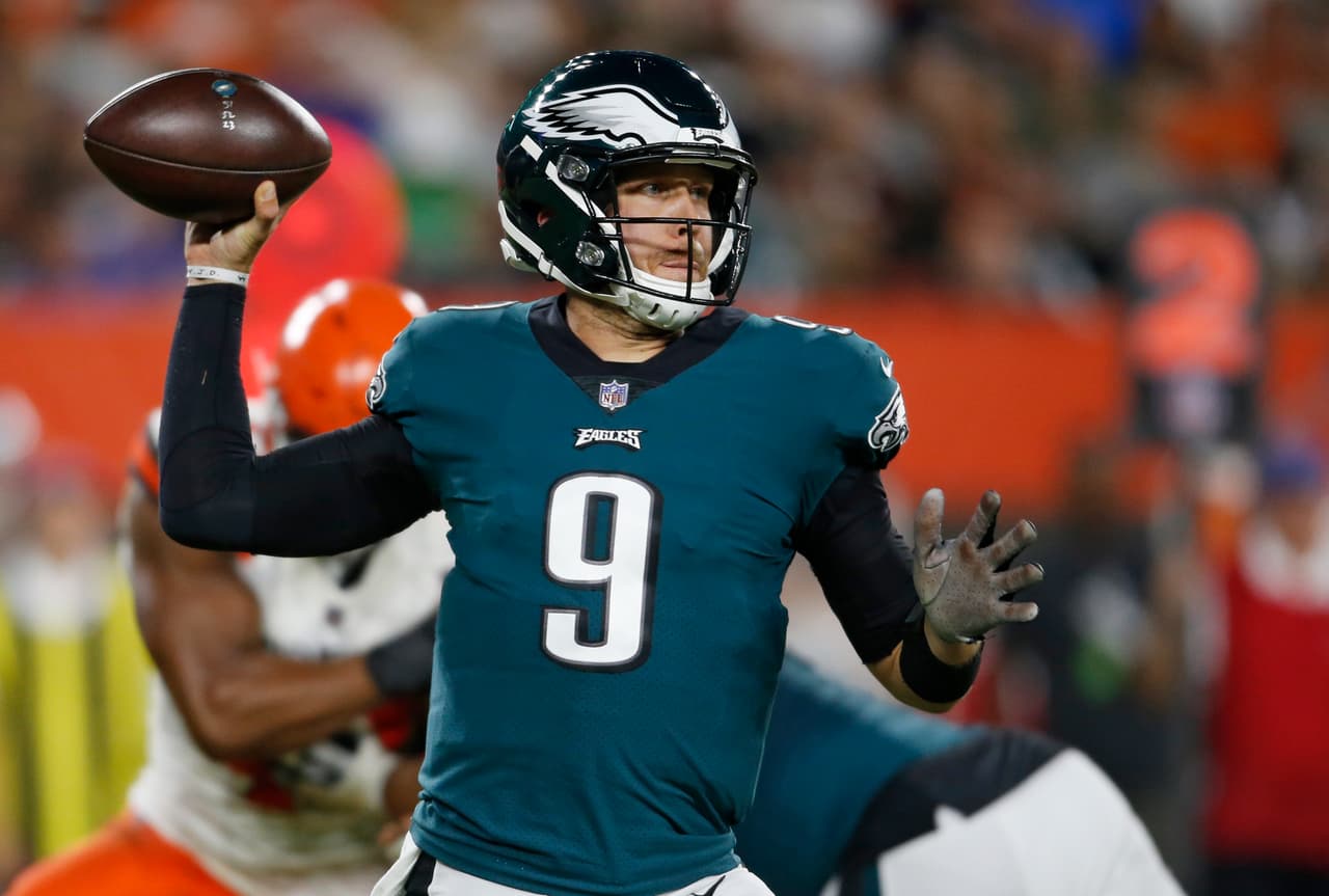 De hecho, Nick Foles será titular en el arranque de la NFL contra Atlanta Falcons.