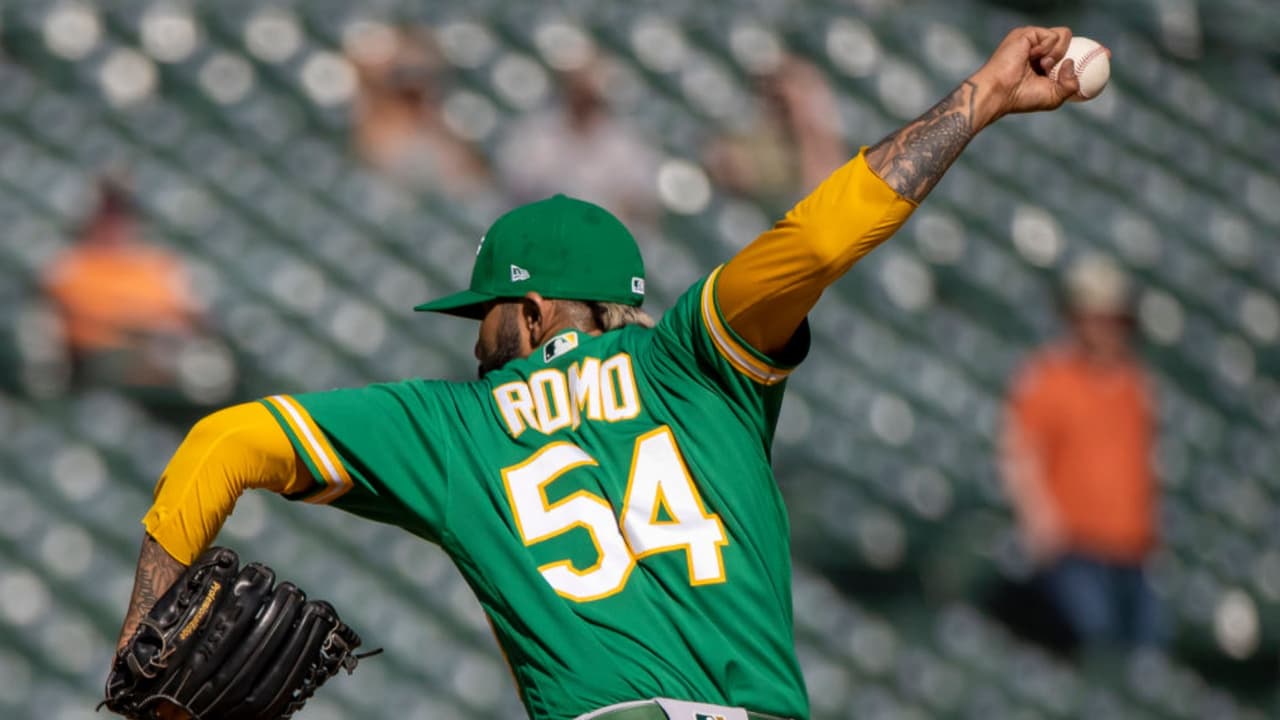 Sergio Romo consigue su segundo salvamento con Oakland Athletics