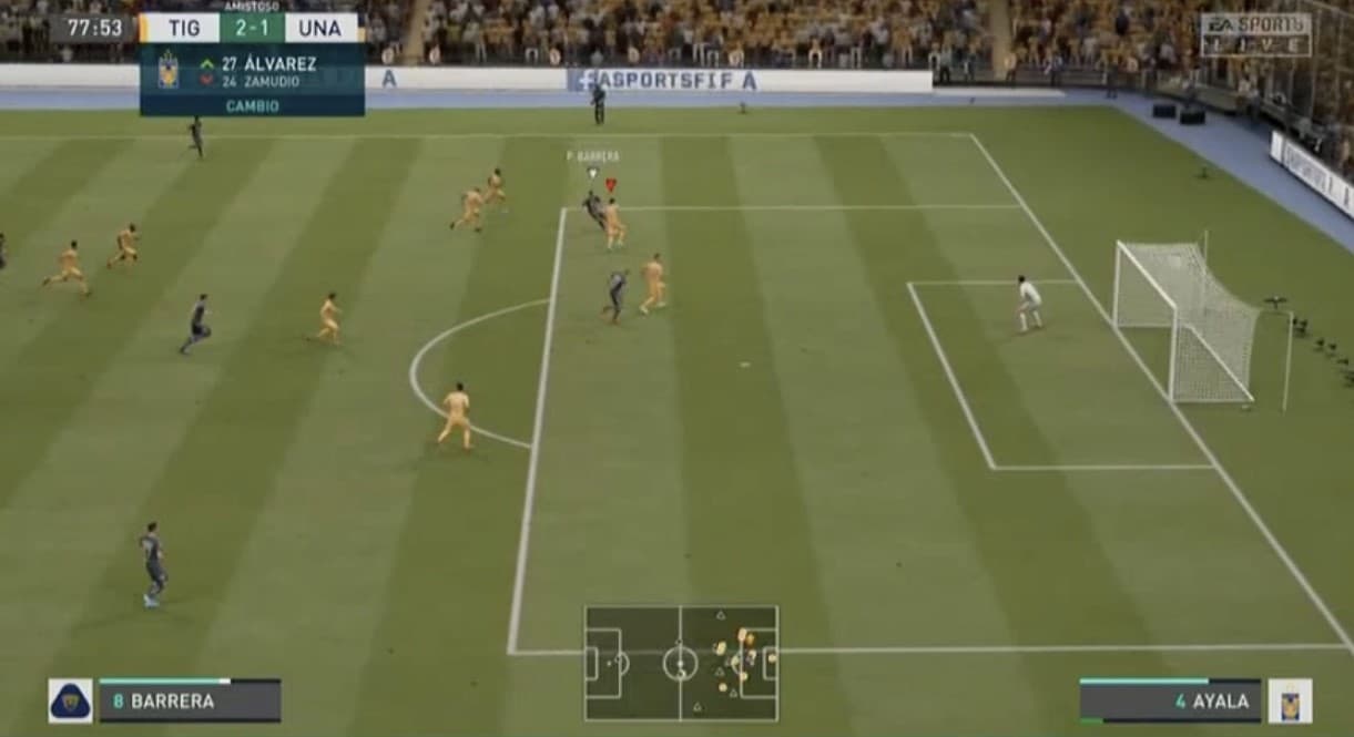 Alan Mozo no se da por vencido y consigue un agónico triunfo frente a Tigres en el minuto 90+2.