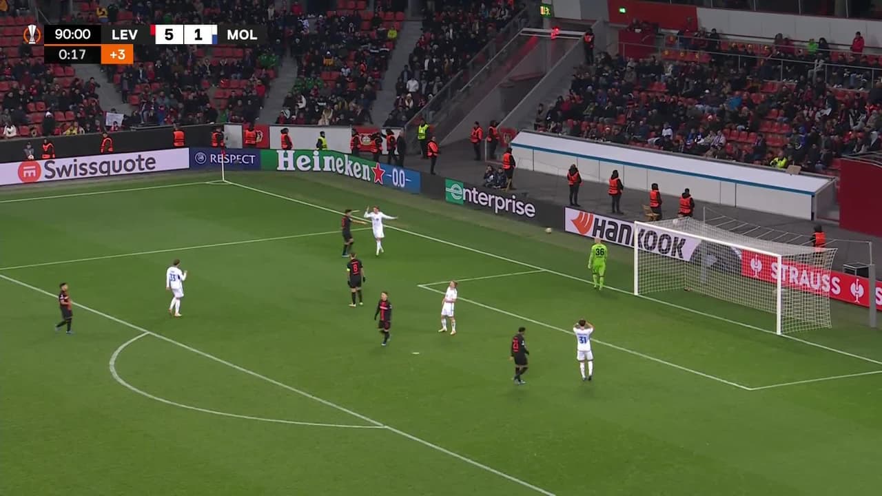 ¡TIRO ATAJADO! disparo por Kristian Eriksen.