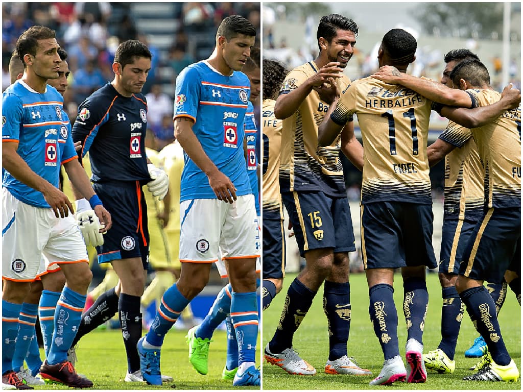 La jornada 9 del AP15 nos presenta un duelo entre dos grandes del fútbol mexicano, Cruz Azul vs. Pumas, ambos equipos llegan con presente muy distinto ya que por un lado los Universitarios son líderes y tienen la mejor ofensiva y defensiva del torneo, mientras que la Máquina es el sotanero de la liga con uno de los peores ataques.