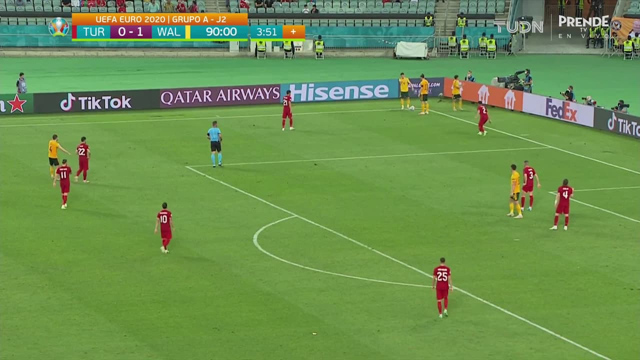 ¡TIRO ATAJADO! disparo por Gareth Bale.