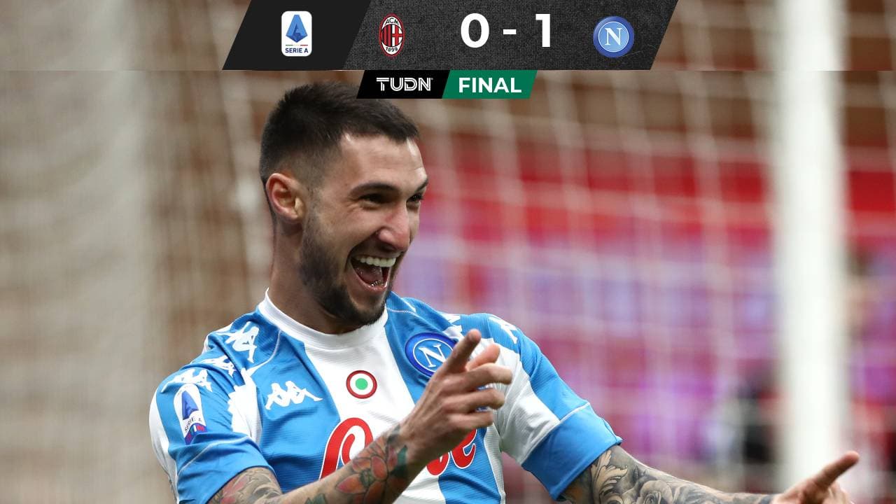 No reapareció 'Chucky' Lozano, pero ganó Napoli al Milan