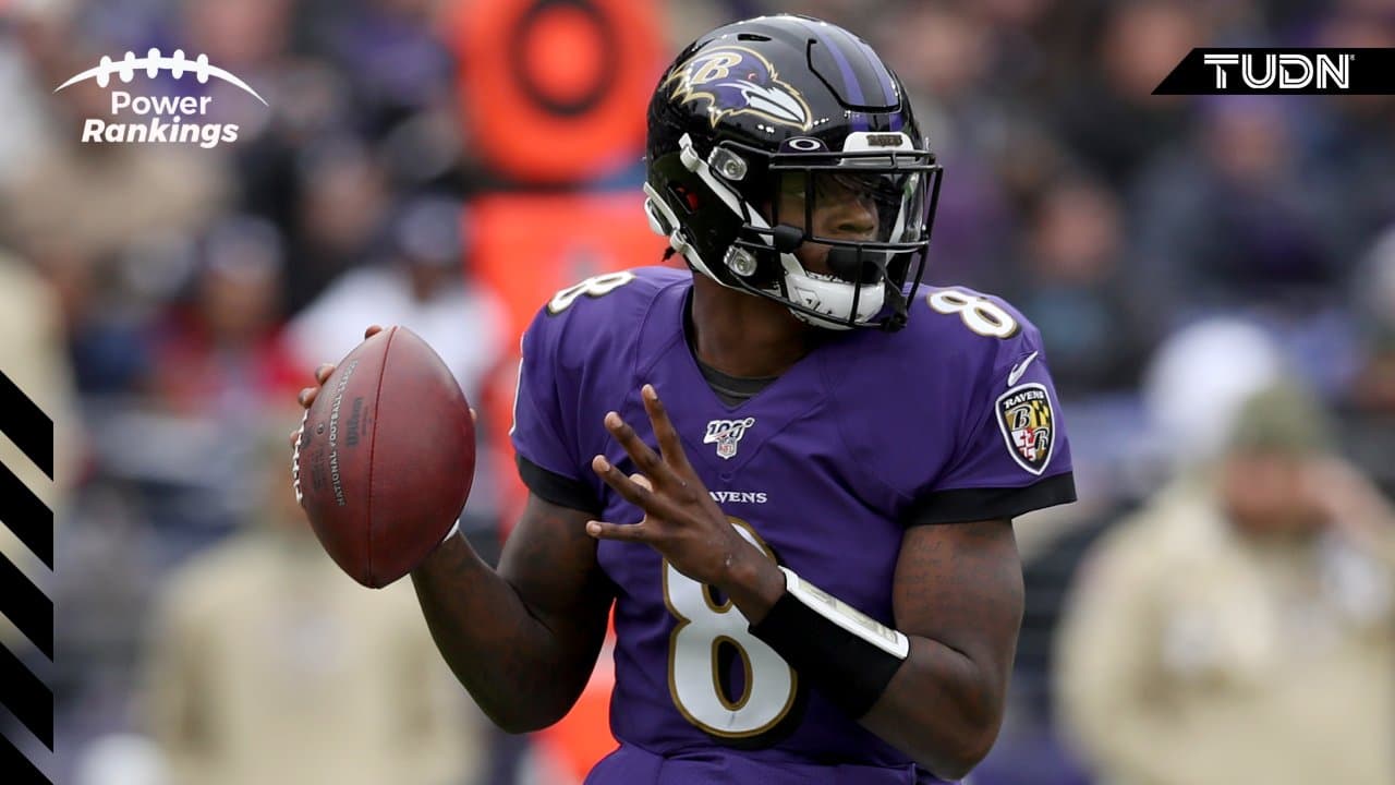 Por segunda semana consecutiva los Baltimore Ravens se ponen a la cabeza en nuestros Power Rankings TUDN.