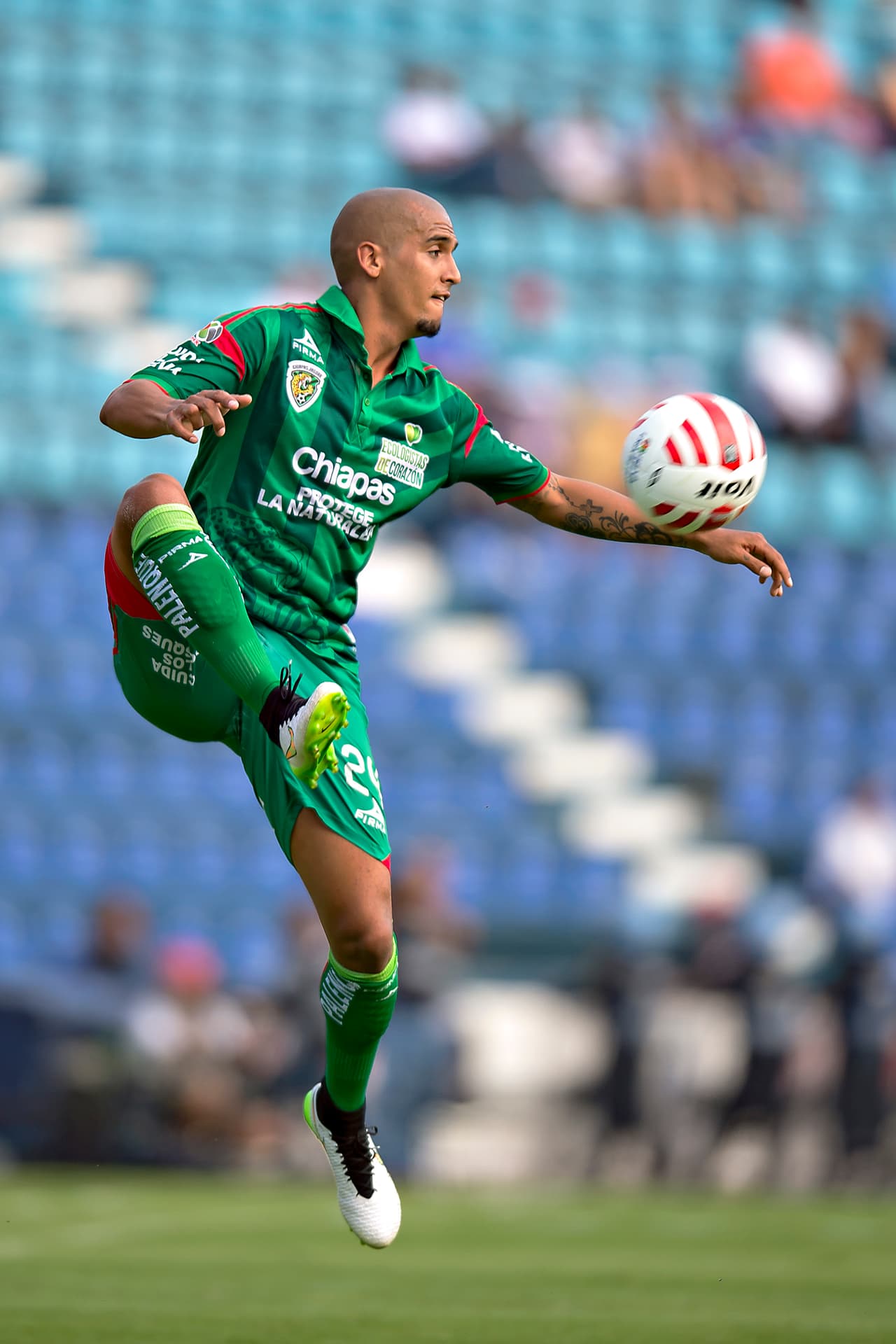 Luis ‘Chaka’ Rodríguez, mediocampista de Chiapas, es un elemento clave en el parado del equipo chiapaneco que fue un titular indiscutible.