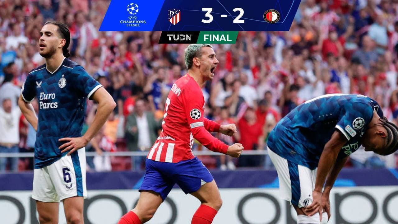 Resumen | Atlético vence en juegazo a Feyenoord con doblete de Morata