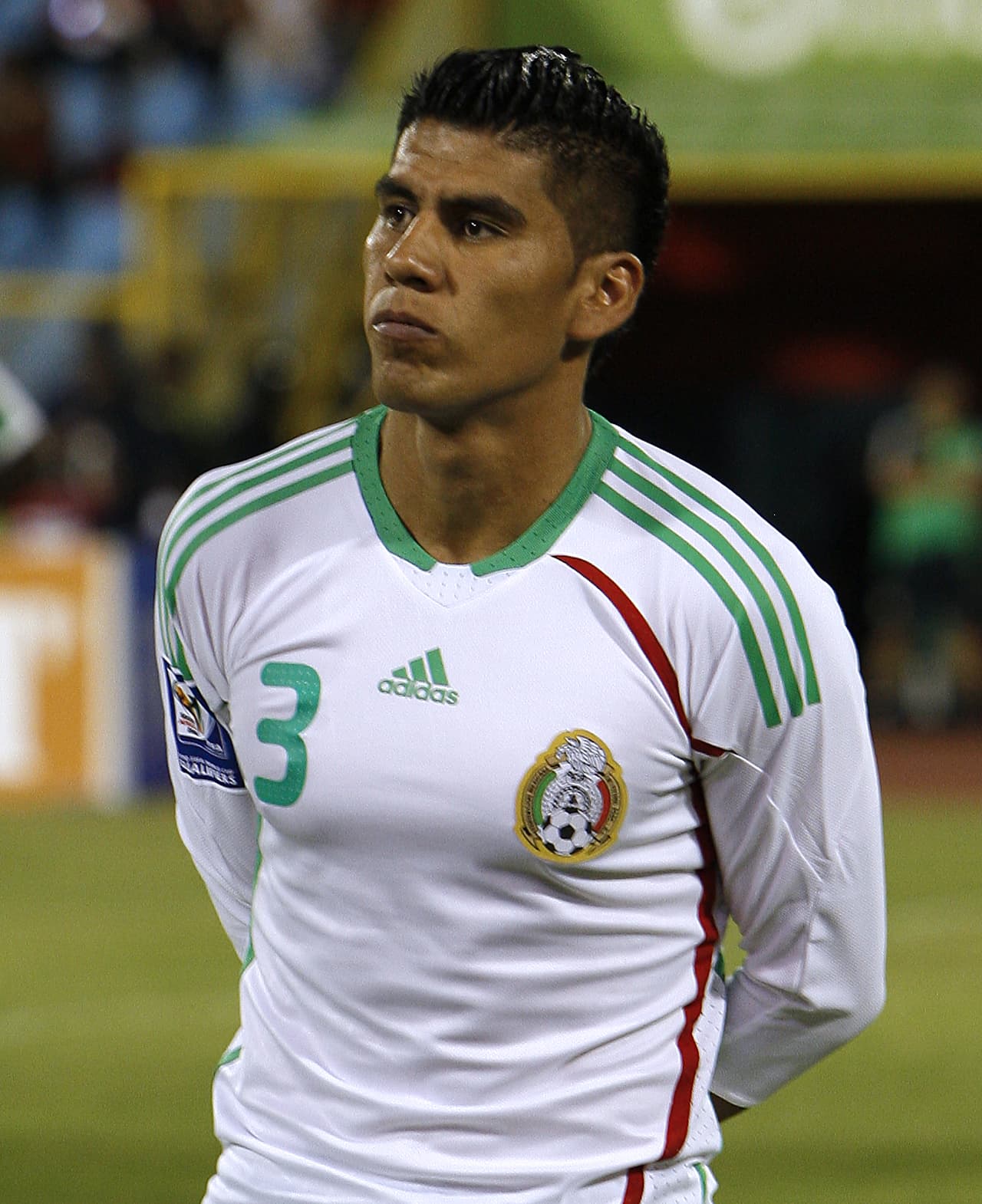 Carlos Salcido disputó 122 encuentros con México desde su debut en 2004. Jugó los mundiales de Alemania 2006, Sudáfrica 2010 y Brasil 2014.