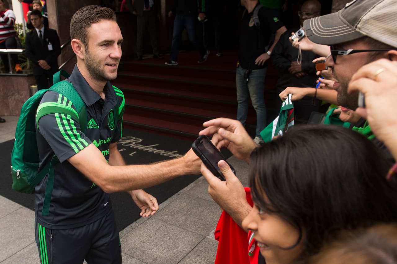 El nombre de Miguel Layún ha sido frecuente en la selección y los fanáticos lo vieron como un referente dentro del equipo, al punto que el 8 de mayo de 2014 fue incluido en la lista para el Mundial.