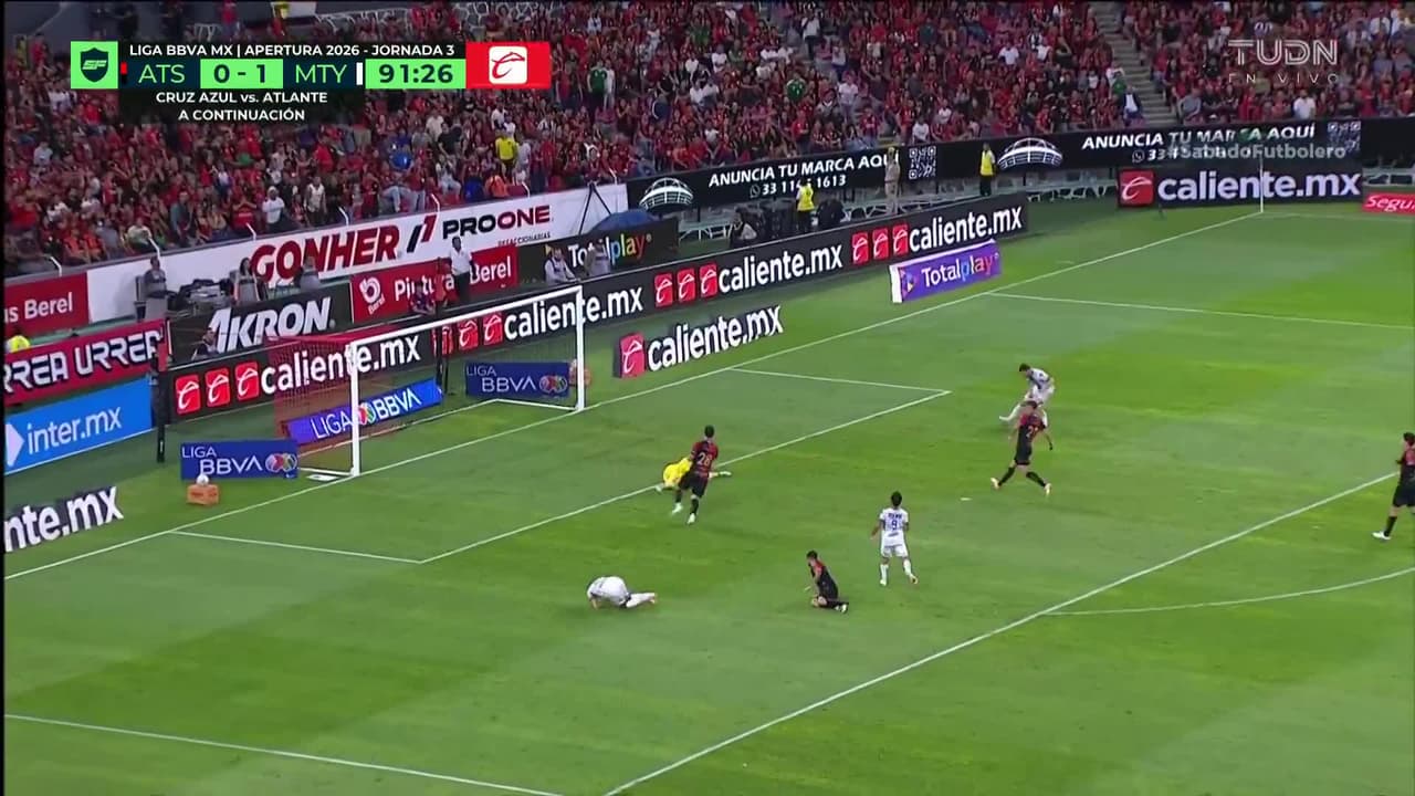 Minutos de locura: ¡Doble roja y penal para Rayados que termina poniendo el 0-2!