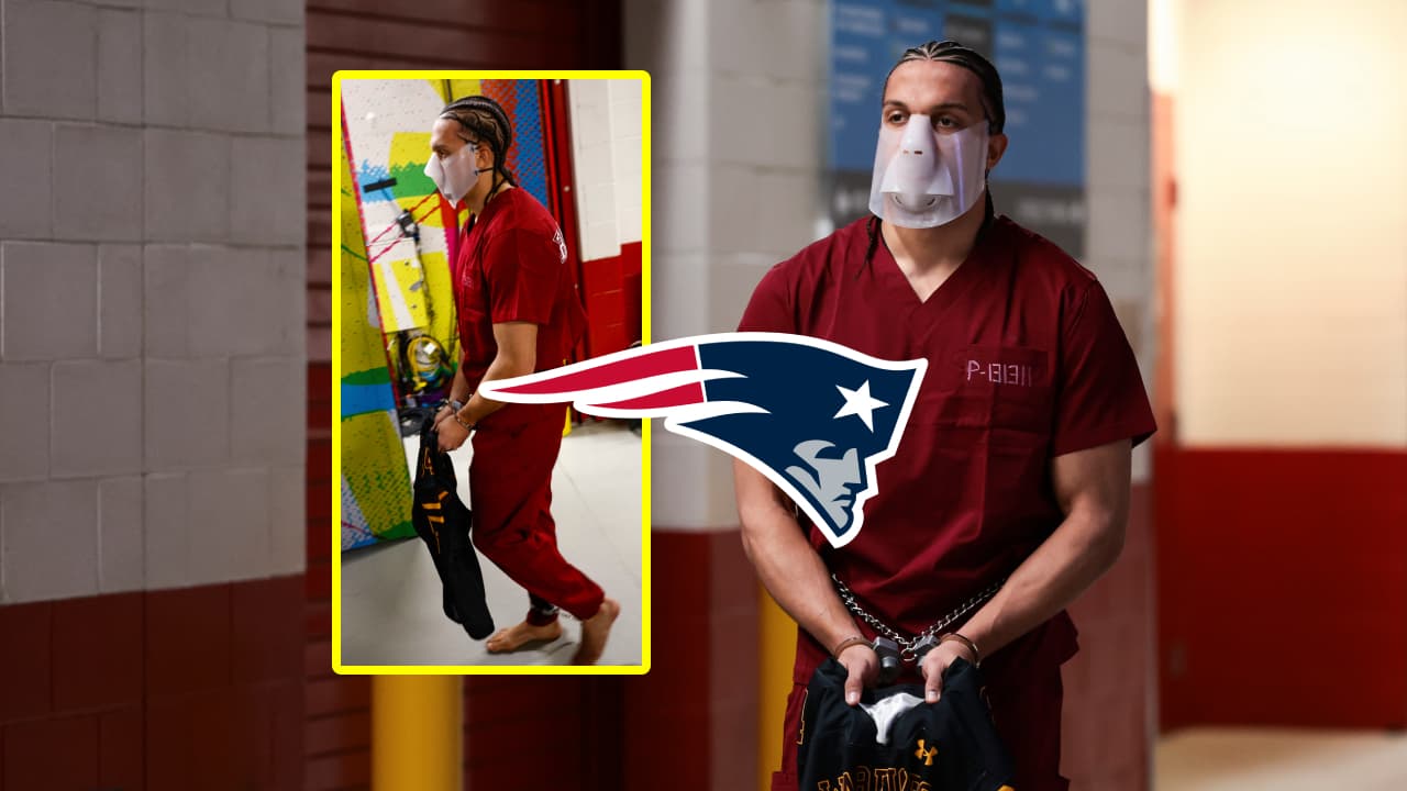 Jugador de Patriots llega esposado al Super Bowl LX y este es el por qué
