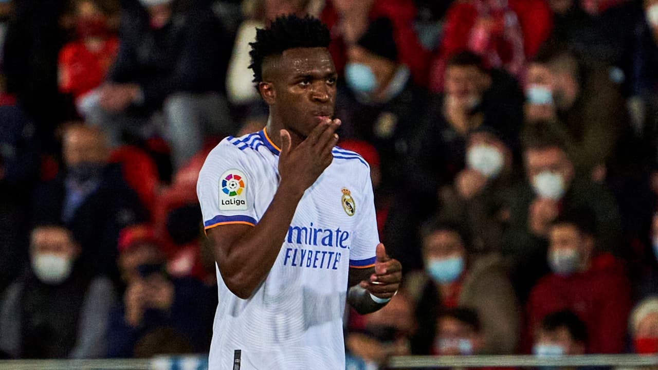 Vinicius es víctima de insultos racistas en el Mallorca vs Real Madrid