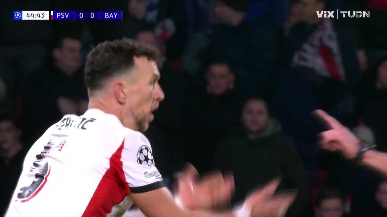 ¡CERCA DEL GOL! Ivan Perišić estuvo a punto de abrir el marcador