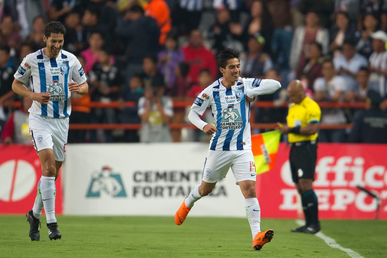 8. Pachuca: 21 puntos producto de seis triunfos, tres empates y seis derrotas con 29 goles a favor y 27 goles en contra.