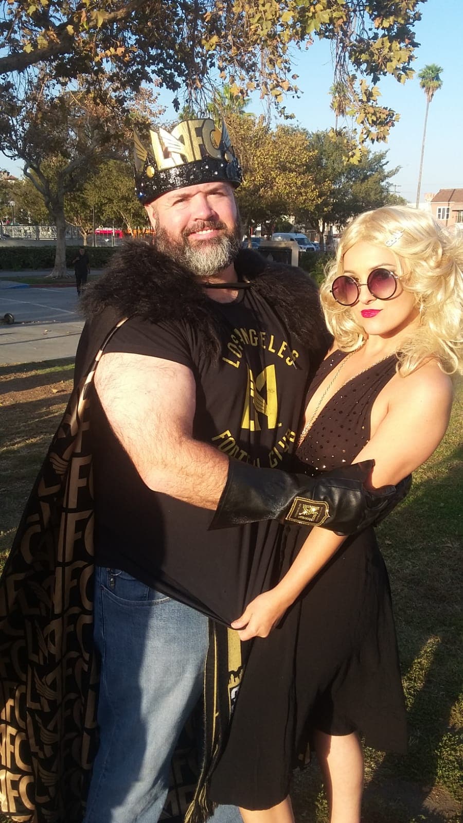 La afición de Los ángeles confía en que su equipo llegue a la MLS Cup, así se vive el encuentro previo al choque con el Sounders.