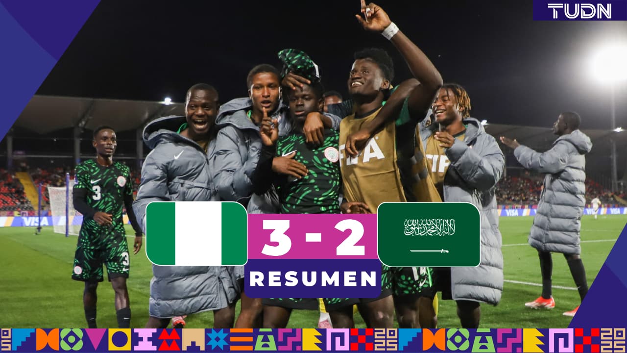 Nigeria derrota in extremis a Arabia Saudita y se mantiene en la pelea