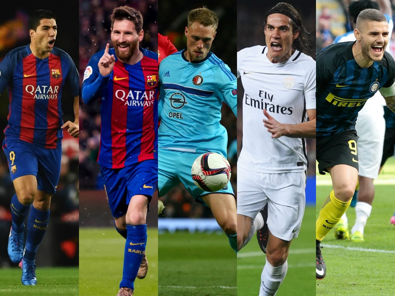 Como es obvio, en la lista se encuentran jugadores como Messi, Suárez y Cristiano Ronaldo, sin embargo hay otros más que entre asistencias y goles han tenido un excelente rendimiento esta temporada.