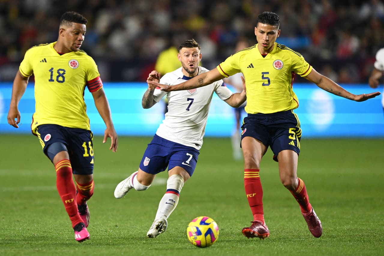 Estados Unidos y Colombia no se hicieron daño en su partido amistoso.