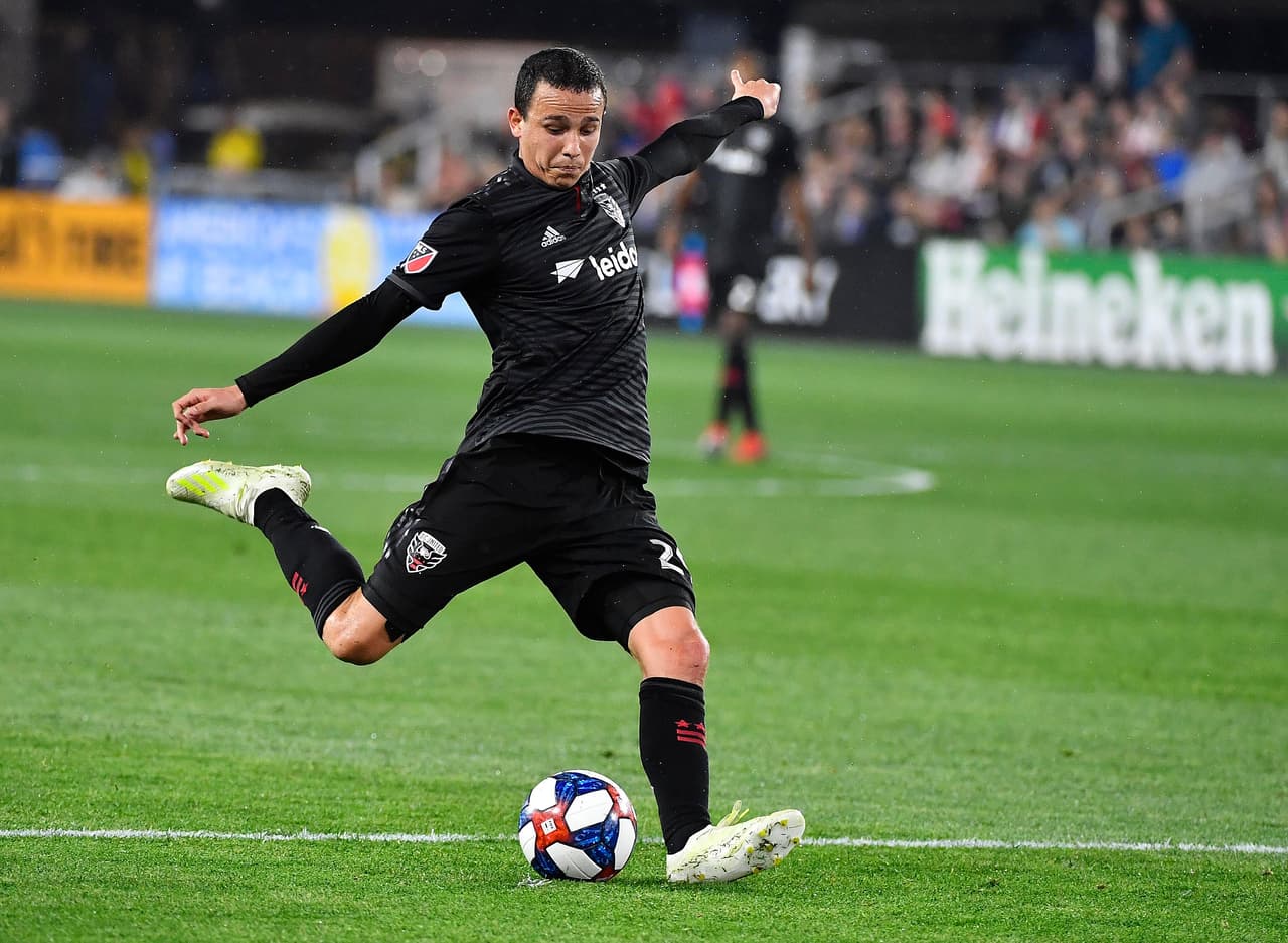 Leonardo Jara entregó una asistencia a Paul Arriola en el tercer gol del triunfo 3-1 de D.C. United frente a Columbus Crew SC.