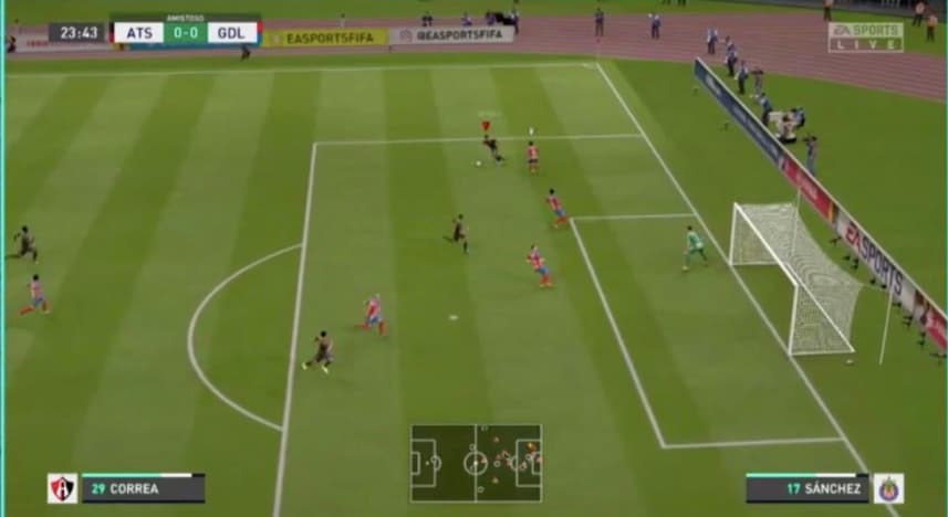 Fernando Beltrán se puso las ìlas en el segundo tiempo y consiguió el gol del empate para dividir los puntos.