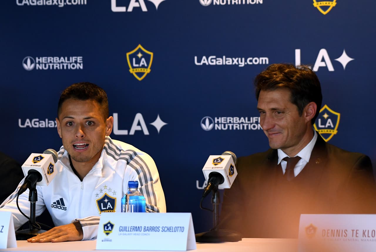 Barros Schelotto habló del regreso de Chicharito con Galaxy.