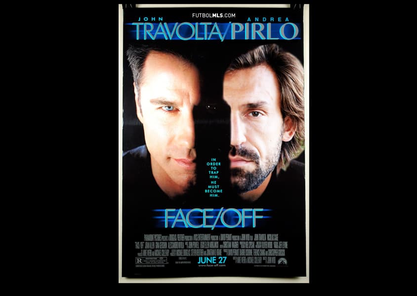De seguro a Travolta ni se le habría ocurrido emprender la persecución contra Pirlo. (Paramount Pictures)