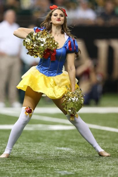 Desde Hello Kitty hasta las clásicas hadas encontramos entre los disfraces de las hermosas porristas de la NFL. Checa las imágenes y ¡enamórate!