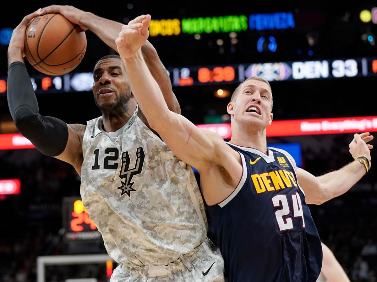 En el duelo más atractivo del miércoles, los San Antonio Spurs sostuvieron su buena tacha al superar 111-103 al líder de la Conferencia Oeste, Denver Nuggets.