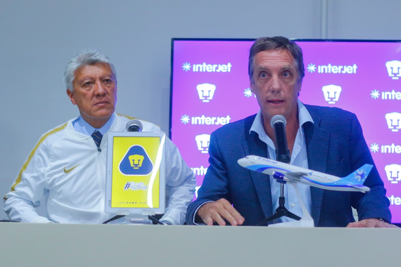 Ares de Parga, presidente de Pumas UNAM, anunció en esta presentación que de esta forma ya no estará a cargo de las decisiones deportivas.
