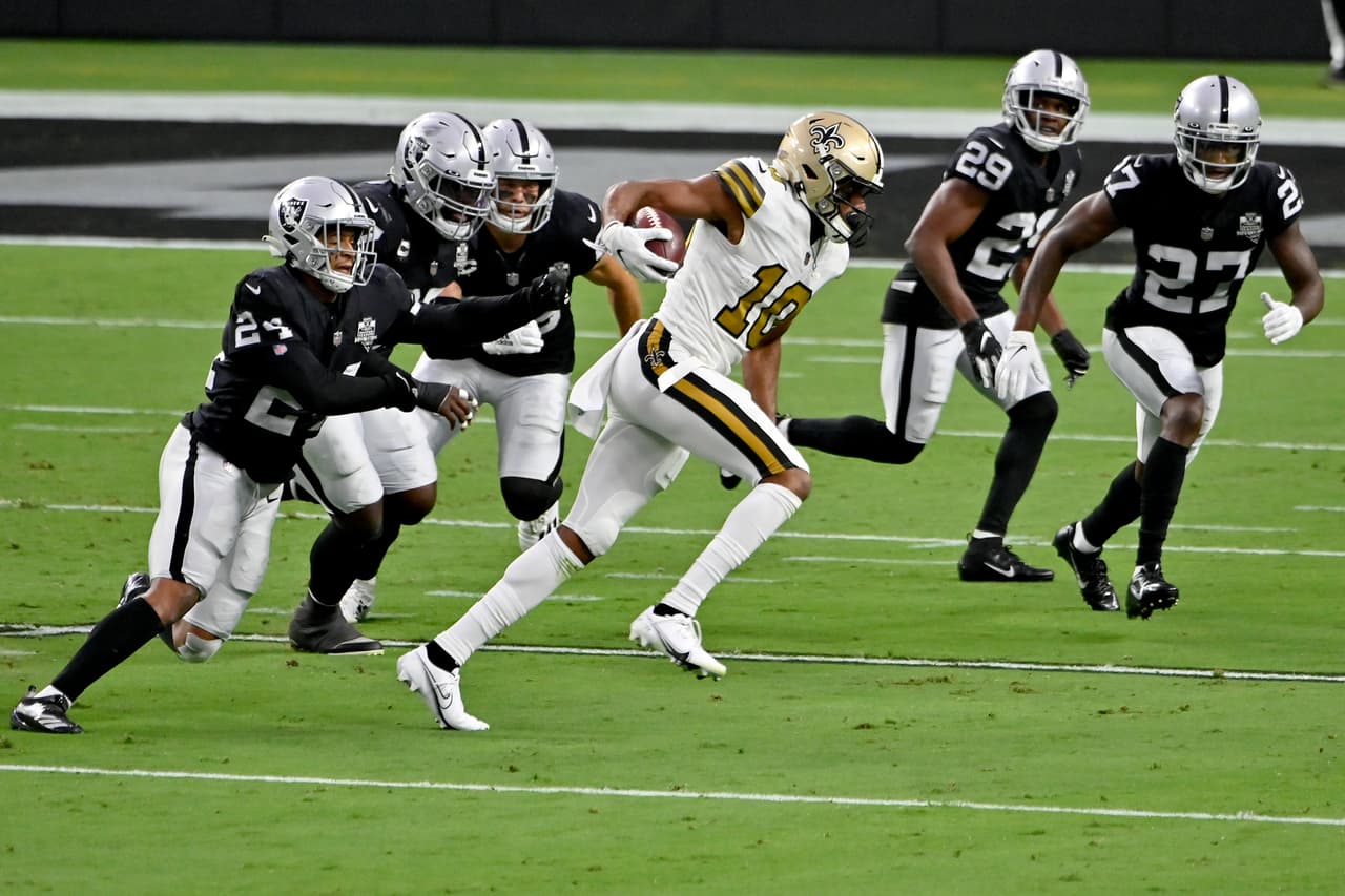 Las Vegas Raiders consiguen llevarse el Monday Night Football frente a los New Orleans Saints con un marcador de 24-34 a favor.