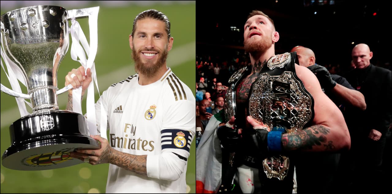 Conor McGregor le responde a Sergio Ramos con la zurda