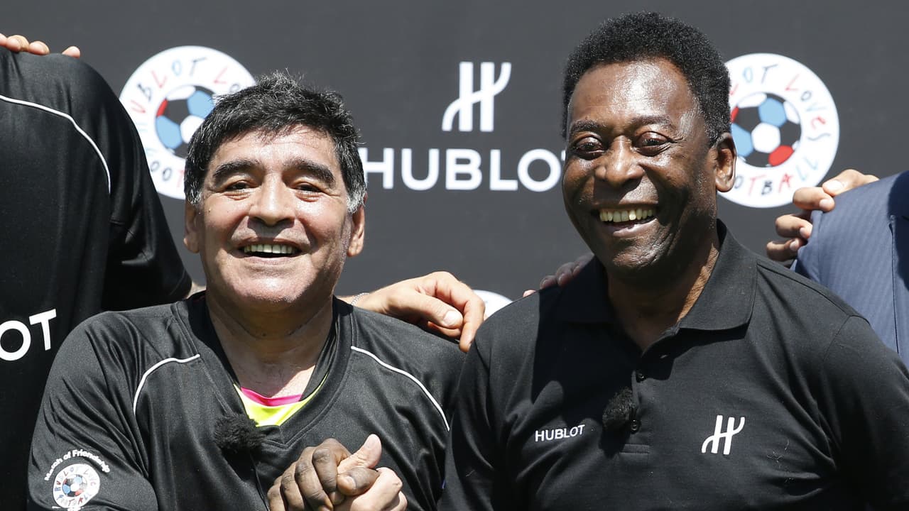 Promesa de Pelé a Maradona: “Jugaremos juntos; te amo Diego”