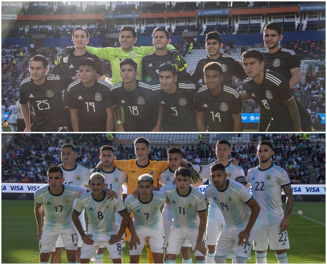 En el Estadio Hidalgo, el conjunto tricolor empata por la mínima diferencia ante la albiceleste.