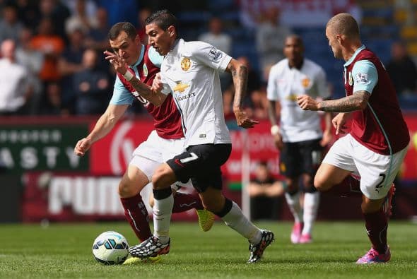 El volante argentino arrancó de titular pero no pudo ayudar al equipo a ganar su primer partido.