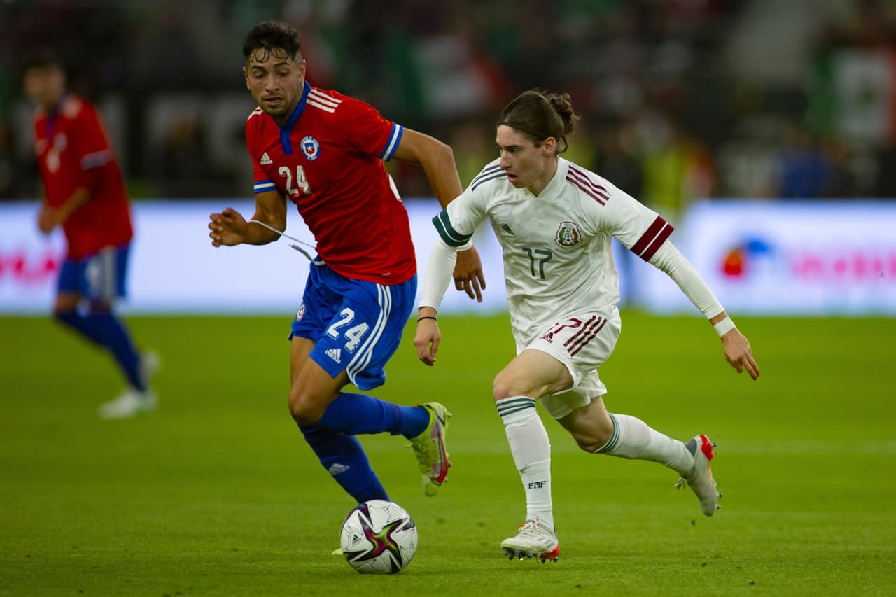 ¡Debutó con el Tri! Marcelo Flores vio minutos en amistoso ante Chile