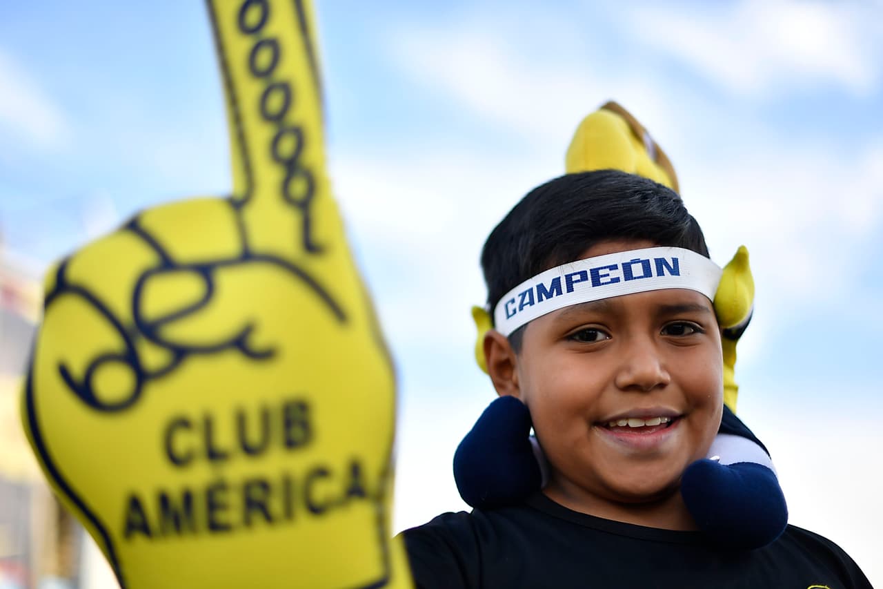 Los fanáticos del América listos para el duelo contra León.