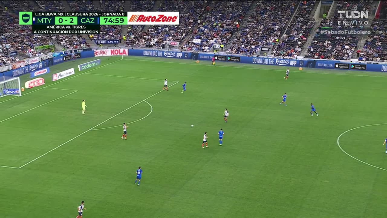 ¡TIRO ATAJADO! disparo por Omar Campos.