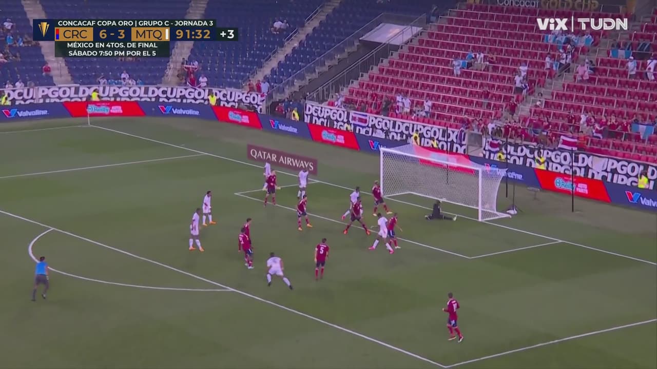 Jonathan Mexique anota el cuarto de Martinica