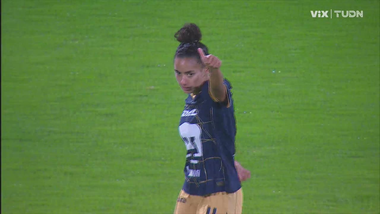 ¡Golazo de Pumas! Carina Felipe firma magistral anotación