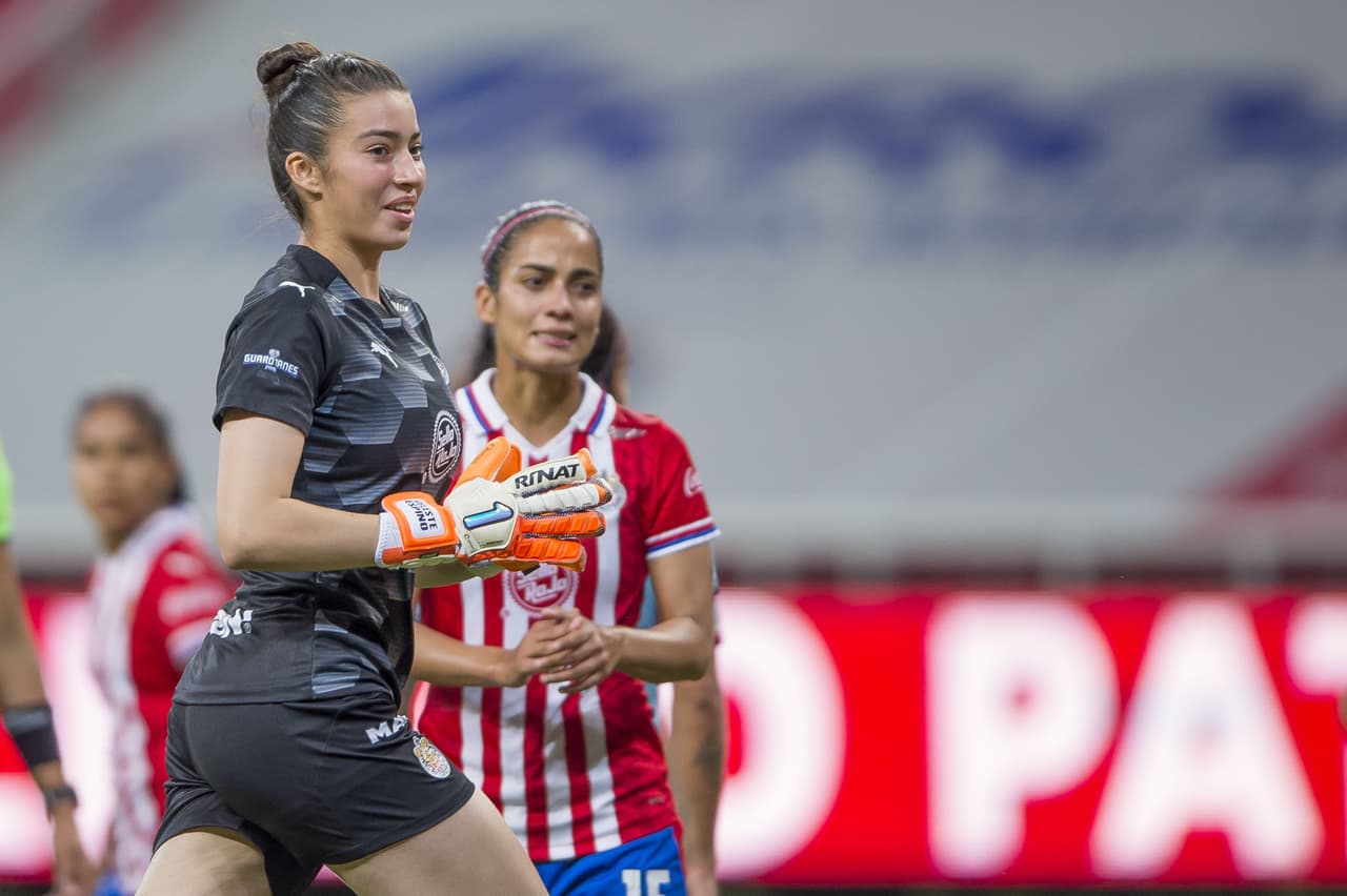 Celeste Espino, portera del Guadalajara