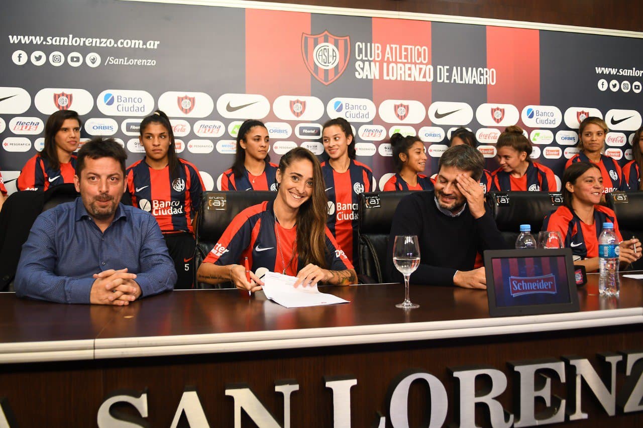 ¡Histórico! San Lorenzo se convierte en el primer club argentino en dar contratos sus jugadoras 