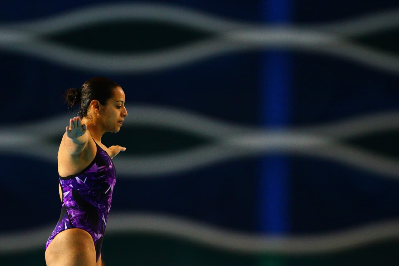 Tatiana Ortíz: fue medalla de bronce en Pekín 2008 junto a Paola en la prueba de 10 metros de altura sincronizado.